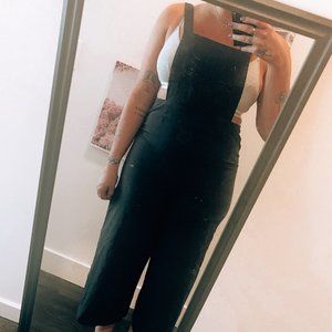 Dark Gray Overall Jumpsuit